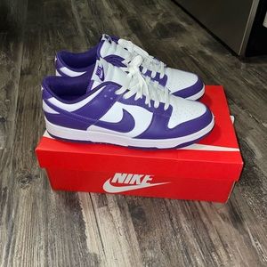 Championship Purple Nike Dunk Low